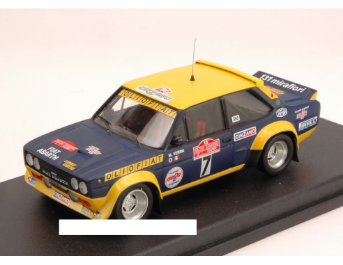 Trofeu TFSC08C FIAT 131 ABARTH N.7 2nd SANREMO 1977 VERINI-RUSSO 1:43 Modellino