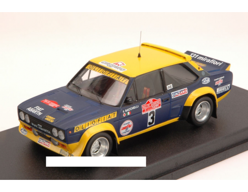 TROFEU 1:43 RRIT11 - FIAT 131 ABARTH Armel Rally Elba 1981 Bèguin Ltd