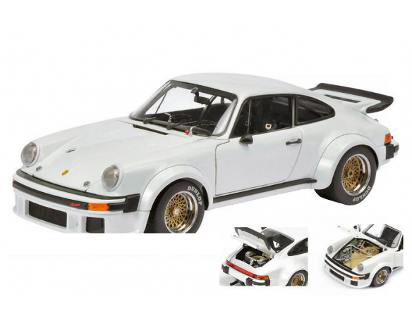 Schuco SH0337 PORSCHE 934 RSR 1976 WHITE 1:18 Modellino