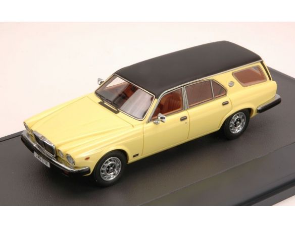 Matrix MX41001-071 JAGUAR XJ SIII ESTATE LADBROKE-AVON 1980 YELLOW ED.LIM.408 1:43 Modellino