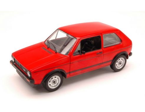 White Box WB124009 VW GOLF GTI 1978 RED 1:24 Modellino