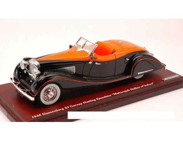 True Scale Miniatures TSM134302 DUESENBERG SJ 1935 GURNEY NUTT. SPEEDSTER MAHARAJA HOLKAR OF INDORE 1:43 Modellino