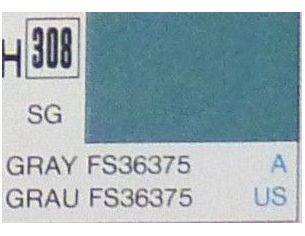 Gunze GU0308 GREY SEMI-GLOSS ml 10 Pz.6 Modellino