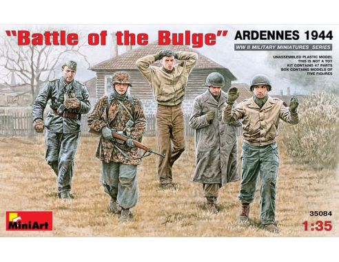 Miniart MIN35084 BATTLE OF THE BULGE ARDENNES 1944 KIT 1:35 Modellino