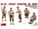 Miniart MIN35047 U.S. JEEP CREW & MP KIT 1:35 Modellino