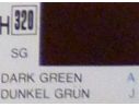 Gunze GU0320 DARK GREEN SEMI-GLOSS ml 10 Pz.6 Modellino