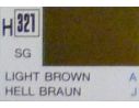 Gunze GU0321 LIGHT BROWN SEMI-GLOSS ml 10 Pz.6 Modellino