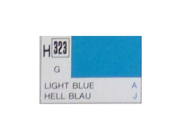 Gunze GU0323 LIGHT BLUE GLOSS ml 10 Pz.6 Modellino