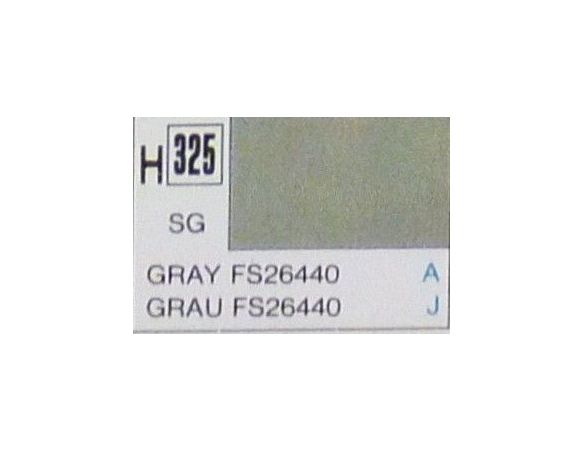 Gunze GU0325 GRAY SEMI-GLOSS ml 10 Pz.6 Modellino
