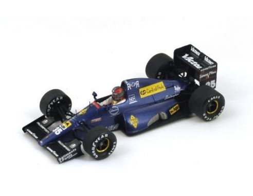 Spark Model S1718 LAMBORGHINI 291 E.VAN DE POELE 1991 N.35 9th SAN MARINO GP 1:43 Modellino