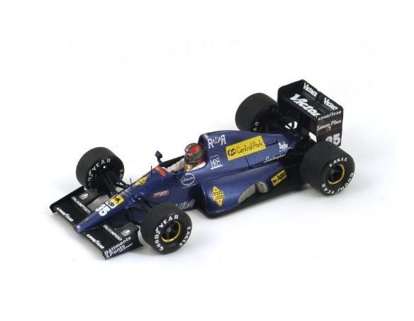 Spark Model S1718 LAMBORGHINI 291 E.VAN DE POELE 1991 N.35 9th SAN MARINO GP 1:43 Modellino