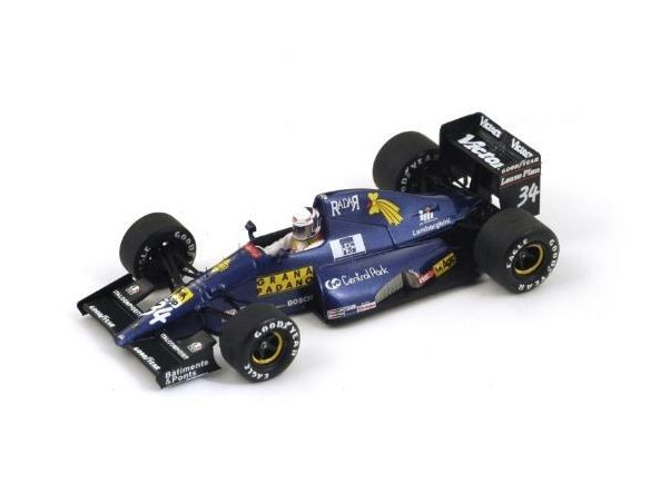 Spark Model S1717 LAMBORGHINI 291 N.LARINI 1991 N.34 7th US GP 1:43 Modellino
