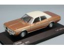 White Box WB124 DODGE CORONET 1973 GOLD/WHITE 1:43 Modellino