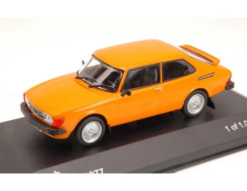 White Box WB122 SAAB 99 TURBO 1977 ORANGE 1:43 Modellino