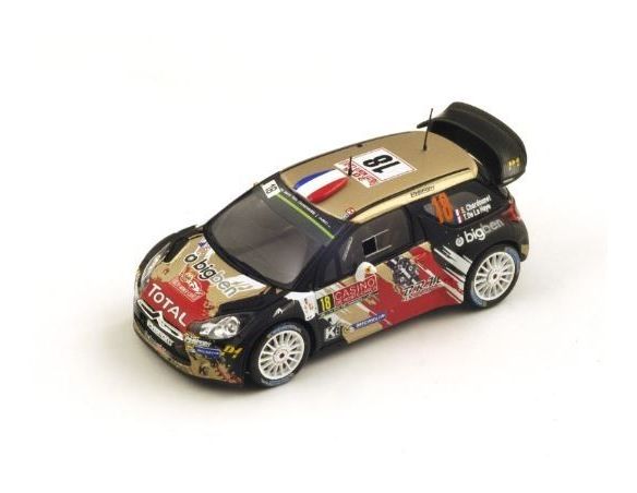 Spark Model S4513 CITROEN DS3 WRC N.18 47th MONTE CARLO 2015 S.CHARDONNET-DE LA HAYE 1:43 Modellino