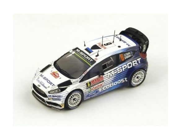 Spark Model S4506 FORD FIESTA WRC N.6 18th MONTE CARLO 2015 O.TANAK-R.MOLDER 1:43 Modellino