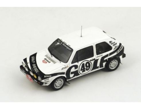 Spark Model S3211 VW GOLF DIESEL N.49 ACCIDENT MONTE CARLO 1978 J.KLEINT-A.HANSCH 1:43 Modellino