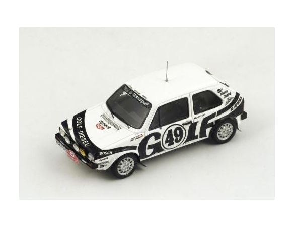 Spark Model S3211 VW GOLF DIESEL N.49 ACCIDENT MONTE CARLO 1978 J.KLEINT-A.HANSCH 1:43 Modellino