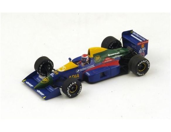 Spark Model S2976 LOLA LC89 E.BERNARD 1989 N.29 11th FRENCH GP 1:43 Modellino