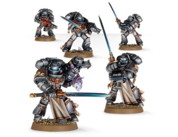 Games Workshop Warhammer 57-08 CAVALIERI GRIGI GREY KNIGHTS STRIKE SQUAD   