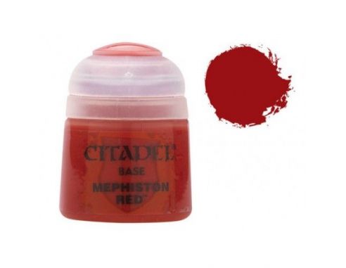 Games Workshop 21-03 Citadel BASE MEPHISTON RED 12 ML