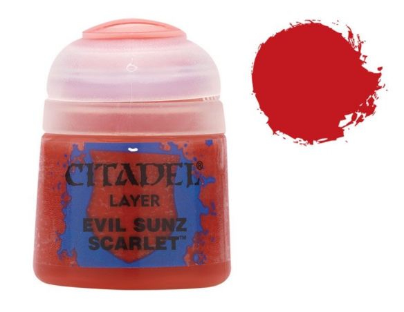 Games Workshop 22-05 Citadel LAYER EVIL SUNZ SCARLET 12 ML