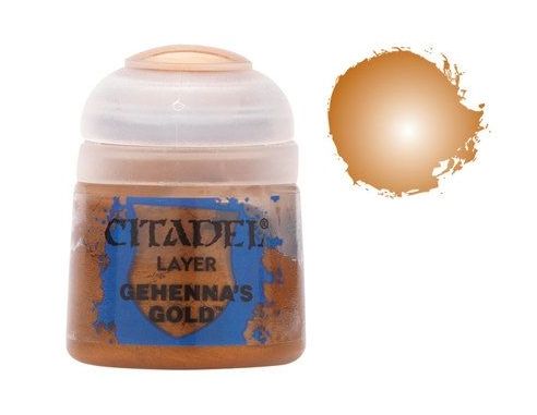 Games Workshop 22-61 Citadel LAYER GEHENNA'S GOLD 12 ML
