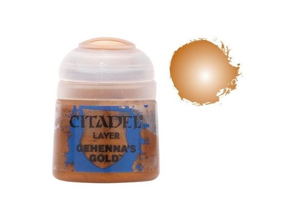 Games Workshop 22-61 Citadel LAYER GEHENNA'S GOLD 12 ML