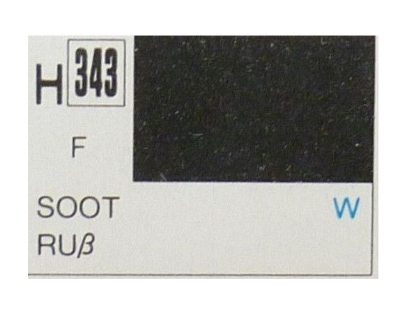 Gunze GU0343 SOOT FLAT ml 10 Pz.6 Modellino