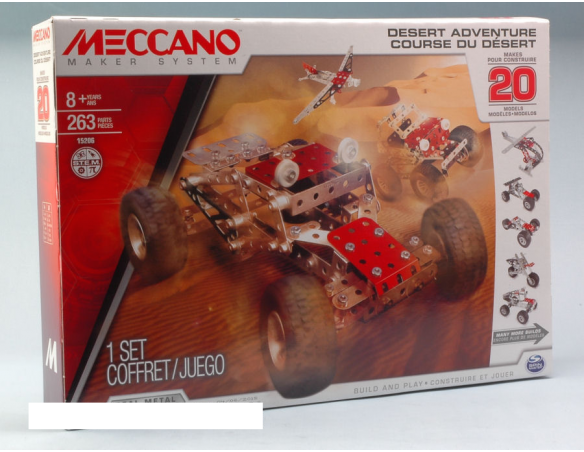 Meccano MEC15206 MECCANO DESERT ADVENTURE Modellino
