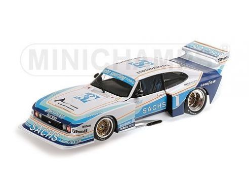 MINICHAMPS 100798601 FORD CAPRI TURBO GR.5 SACHS HARALD ERTL DRM 1979 Modellino