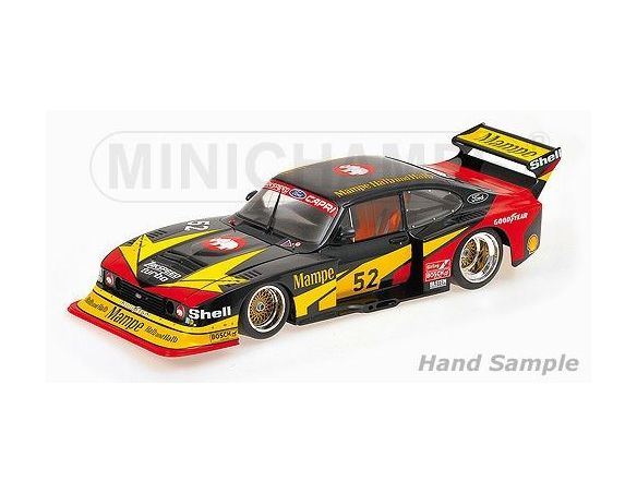 MINICHAMPS 100798652 FORD CAPRI TURBO GR.5 MAMPE HANS HEYER DRM 1978 Modellino
