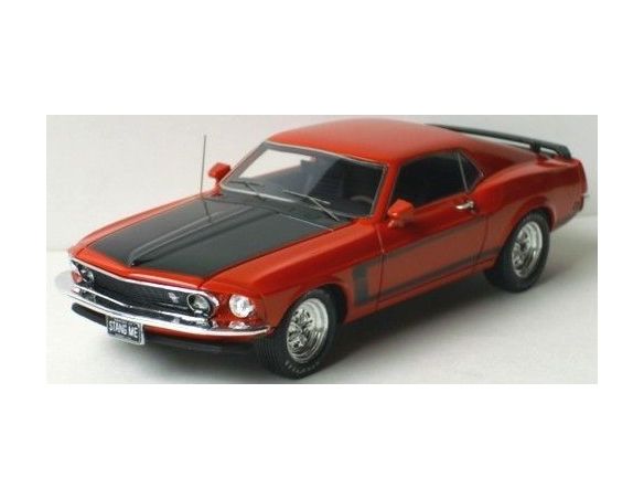 Highway 61 43003 FORD MUSTANG BOSS 302'69 ORANGE 1/43 Modellino