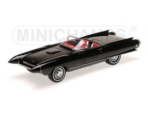 Minichamps PM107148221 CADILLAC CYCLONE XP 74 1959 BLACK 1:18 Modellino
