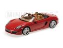 MINICHAMPS 110062031 PORSCHE BOXSTER 981 RED 2012 Modellino