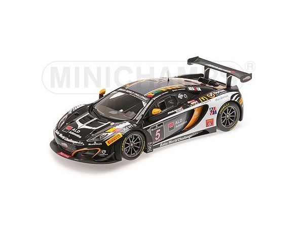 Minichamps PM151131305 MC LAREN MP4-12C N.5 DNF 24H SPA 2013 1:18 Modellino