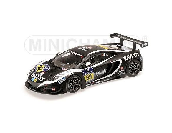 Minichamps PM151131369 MC LAREN MP4-12C N.69 24H NURBURGRING 2013 1:18 Modellino