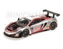 MINICHAMPS 151131397 MCLAREN 12C GT3 HEXIX RACING PANIS CAZENAVE DEBARD LEDOGAR 24H SPA 2013 Modellino