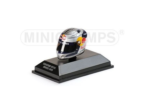 MINICHAMPS 381080101 CASCO HELMET ARAI SEBASTIAN VETTEL MONZA 2008 Modellino