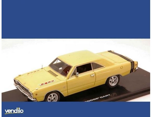 Highway 61 HGW43007 DODGE DART GTS 1968 SUNFIRE YELLOW 1:43 Modellino