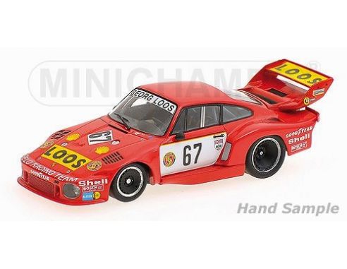 Minichamps PM400776367 PORSCHE 935/77 N.67 CHAMPION DRM NURBURGRING 1976 R.STOMMELEN 1:43 Modellino