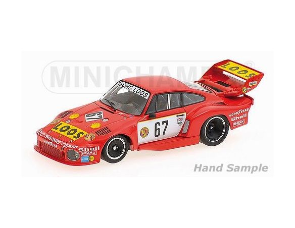 Minichamps PM400776367 PORSCHE 935/77 N.67 CHAMPION DRM NURBURGRING 1976 R.STOMMELEN 1:43 Modellino