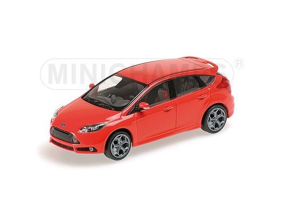 MINICHAMPS 410081001 FORD FOCUS ST 2011 RED Modellino