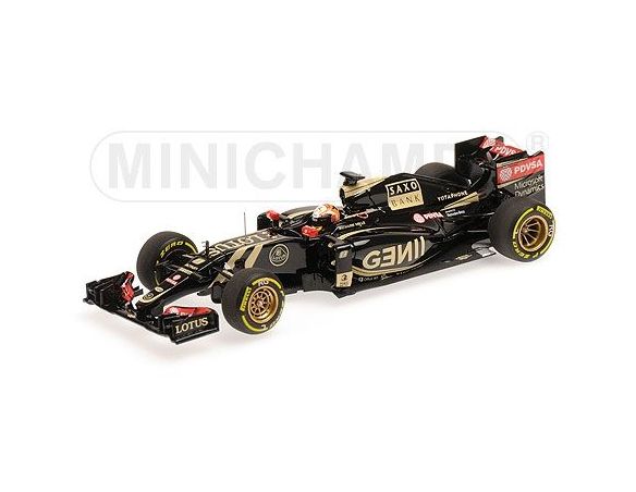 Minichamps PM417150008 LOTUS E23 R.GROSJEAN 2015 1:43 Modellino