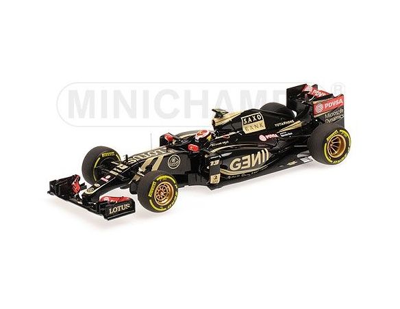 Minichamps PM417150013 LOTUS E23 P.MALDONADO 2015 1:43 Modellino
