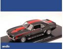 Highway 61 HGW43008 CHEVROLET CAMARO 1969 BLACK/RED 1:43 Modellino