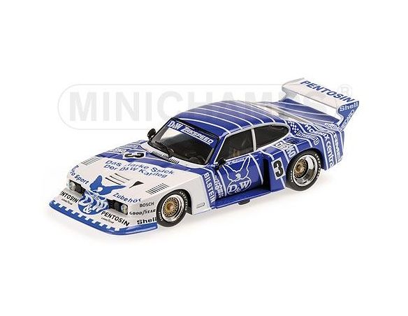 Minichamps PM430828503 FORD CAPRI GR.5 N.3 WINNER DRM NURBURGRINGN 1982 K.NIEDZWIEDZ 1:43 Modellino