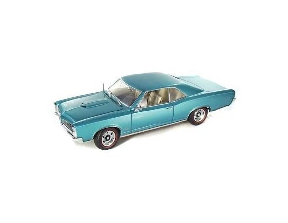 Highway 61 50584 PONTIAC GTO 1966 TURQUOISE BLUE 1/18 Modellino
