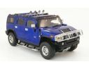 Highway 61 50593 HUMMER H2 ALL TERRAIN BLUE 1/18 Modellino