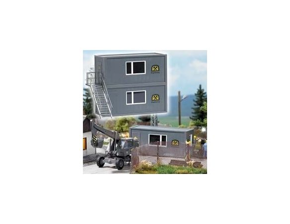 BUSCH 1032 SET CONTAINER HO Modellino